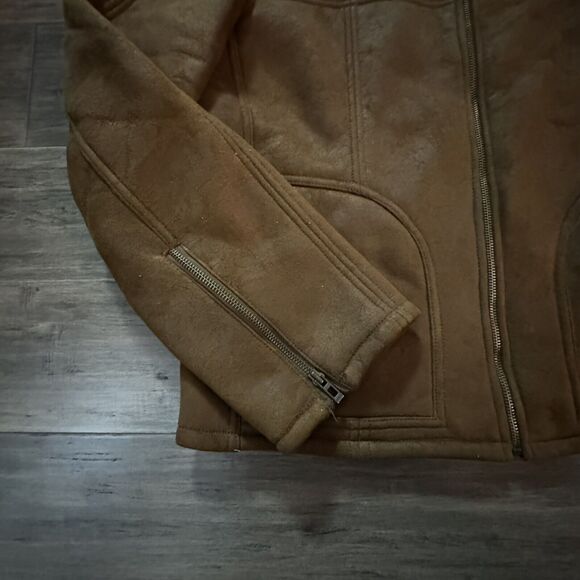 GUESS Jeans Vintage Brown Jacket - Men's Large - Picture 10 of 11